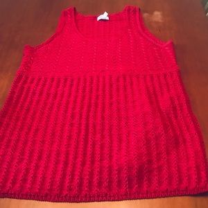Maternity Sweater Tank Top